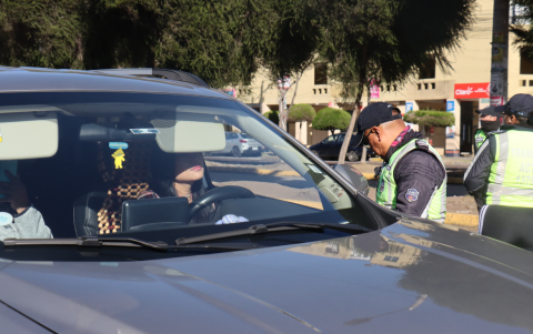 Durante el primer día de operativos de control de exceso de velocidad se registraron seis sancionados y un detenido.