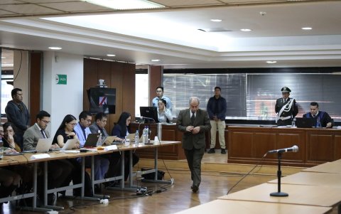 Daniel Salcedo solicitó acogerse al procedimiento abreviado.