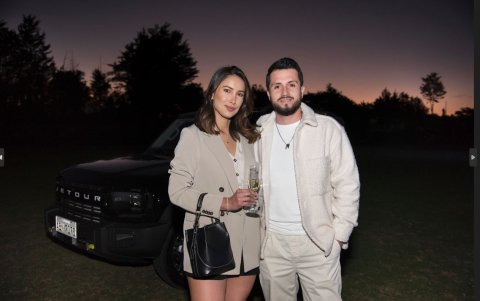 Leyla Espinoza y Andrés Acosta.