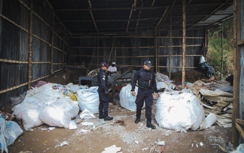 Personal Municipal realizó los trabajos