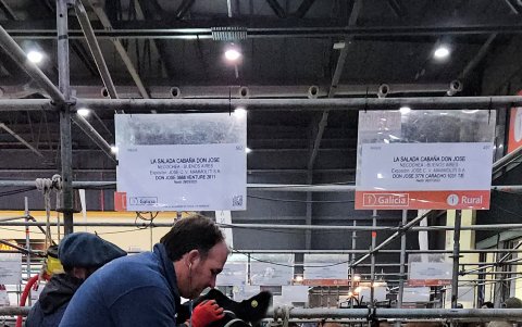 Uno de los integrantes de la Guardia Veterinaria, en Buenos Aires.