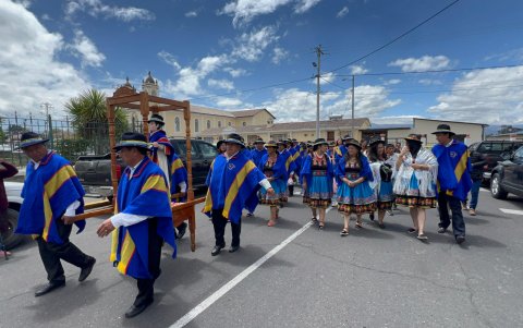 Tanicuchi. Los habitantes de esta histórica parroquia han iniciado los festejos e