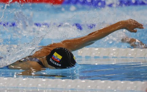 La tricolor salió en el heat 7 de los 10 disputados en la ronda preliminar.