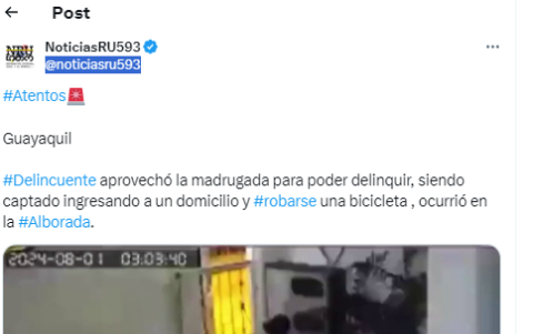 El video se difundió en redes sociales