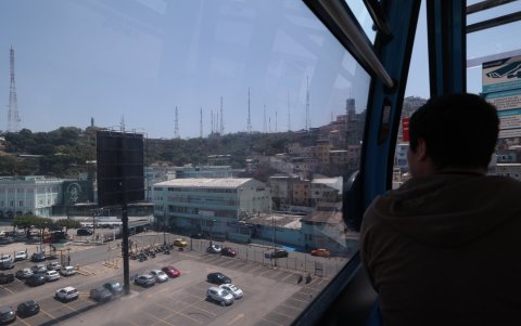 Ausencia. Durante el trayecto es visible que hay obras en un solo sentido, cuando originalmente debían estar en ambos.