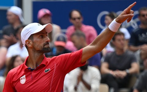 Novak Djokovic brillante en París.