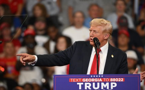 El expresidente de Estados Unidos Dolnald Trump.