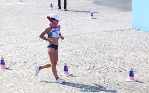 Glenda Morejón consiguió diploma olímpico al terminar sexta en París.