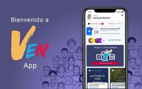 Así lucía VenApp antes de ser bajada de las tiendas de apps.