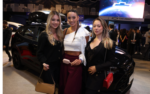 Solange Azuero, Emilia Zapata y Valentina Mora.