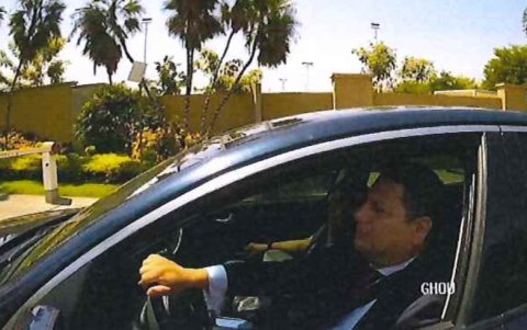 Johan Marfetán, fue juez de la Corte del Guayas, mientras visitaba a Muentes. También falló a favor de él.