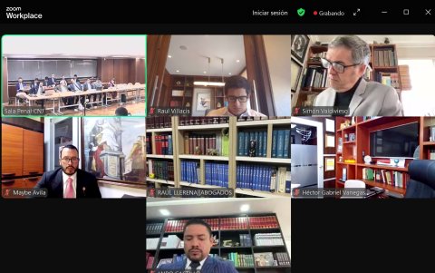 Durante la audiencia, la defensa de Mirian Rodríguez, excoordinador provincial de Secretaría y Archivo del Consejo de la Judicatura del Guayas, desistió de video.