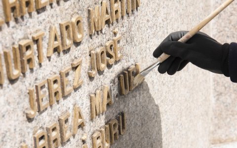 Cuarenta y seis letras han sido sustraídas del bien y deben ser reemplazadas.