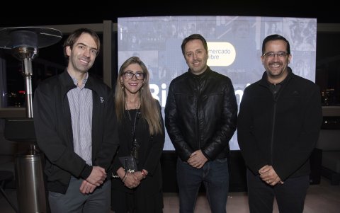 Philippe Fossaert, Libia Rivas, Sebastián Villagómez y Juan Rivadeneira.