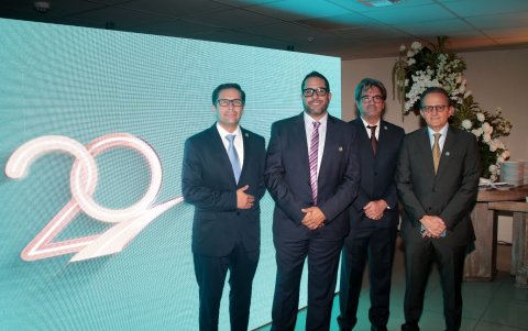 Max Paliz, José Luis Tello, Rodrigo Burbano y Franklin Tello.