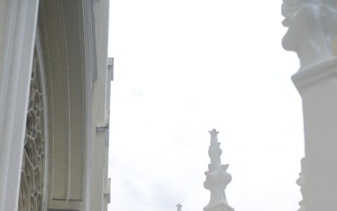 En la Catedral metropolitana de Guayaquil se rehabilitaron varias áreas.