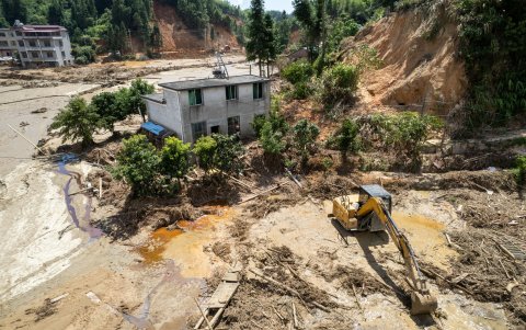 En los últimos veranos, los desastres meteorológicos han causado estragos en el gigante asiático.