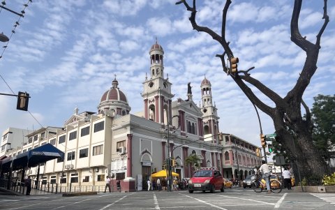 San Agustín. La iglesia y convento de mayor antigüedad en la urbe: 111 años.
