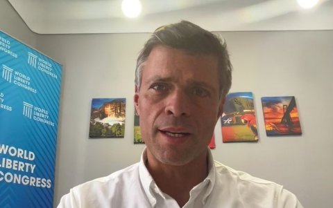 Política. Leopoldo López vive en Madrid-España desde octubre de 2020.