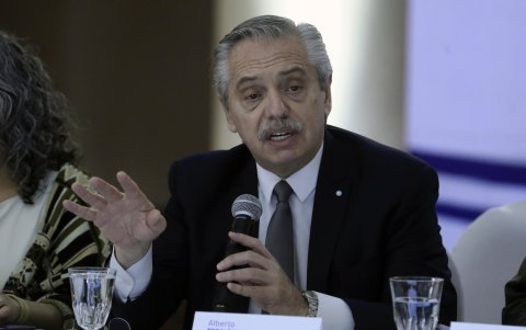 El expresidente de Argentina, Alberto Fernández.