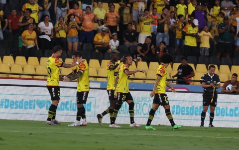 Barcelona venció 3-2 a Independiente del Valle y comparte el liderato de la segunda etapa junto a Orense y Liga de Quito.