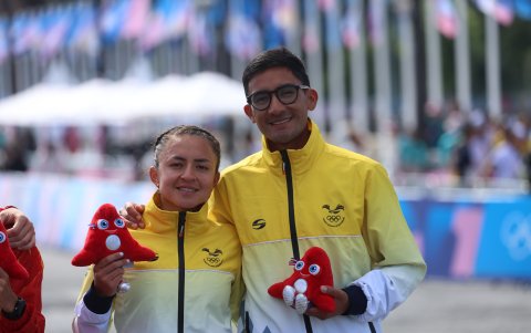 Daniel Pintado aportó con una medalla de oro en los 20 kilómetros marcha, y una presea de plata junto a Glenda Morejón en la maratón mixta.