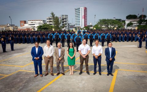 Las evaluaciones de estos nuevos agentes municipales tienen sede en la Universidad Católica Santiago de Guayaquil.