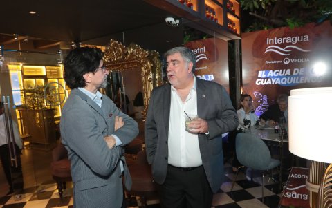 Virgilio Gonzenbach y Francisco Jarrín.