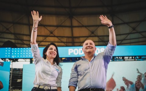 La Revolución Ciudadana presentó su binomio tentativo para las elecciones de 2025.