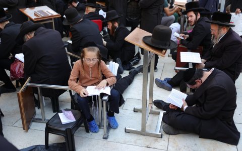 Unos 1.400 colonos judíos entraron durante la mañana de este martes en la Explanada de las Mezquitas de Jerusalén.