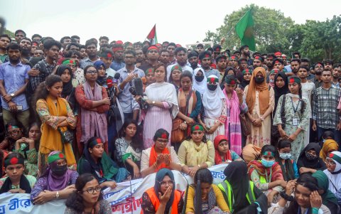 Activistas del movimiento 