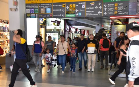 La Terminal Terrestre no variará sus horarios. Lo que sí habrá es mayor personal vigilando las instalaciones.
