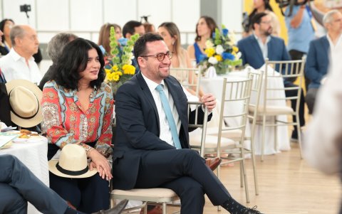 Stephany García y Nicolás Subía.