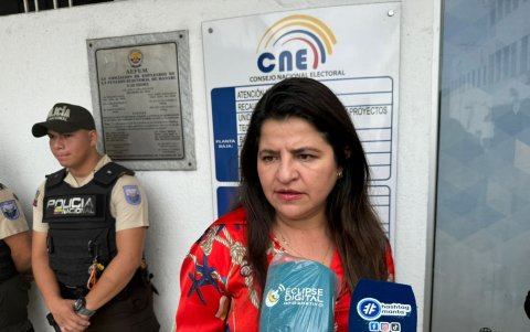 Mariana Ledesma, presidenta nacional de la Izquierda Democrática.