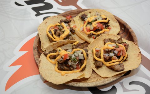 Tacos de molleja
