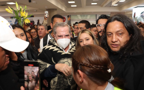 Ricardo Patiño regresó a Ecuador para ser candidato a asambleísta.