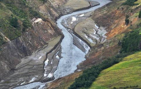 Durante julio, el caudal promedio de Mazar alcanzó nuevos mínimos históricos.