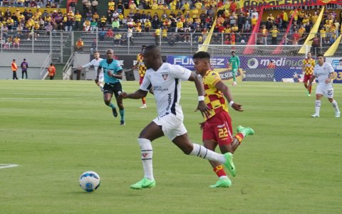 El sábado, Liga de Quito enfrentó a Aucas con marcador positivo (0-1); envión anímico para este miércoles.