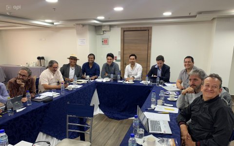 El 16 de agosto hubo una reunión entre delegados de las cinco organizaciones políticas y organizaciones sociales.