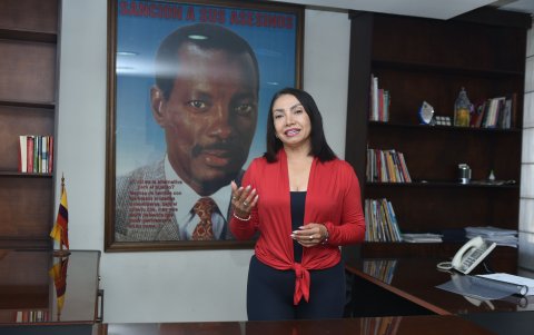 Unidad Popular. Mery Zamora, expresidenta de la UNE, va por Manabí.