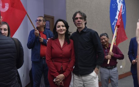 Pedro Granja y Verónica Silva se ratificaron como binomio presidencial del PSE, mientras no exista una alianza que los modifique hasta el 30 de agosto.