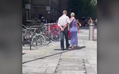 Doja Cat y Joseph Quinn por Londres.