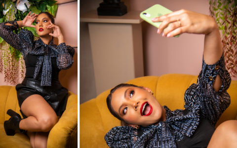 La influencer  aprendió que no puede estar respondiendo a todo el mundo, ni dejarse llevar por los halagos o vencer por las críticas.