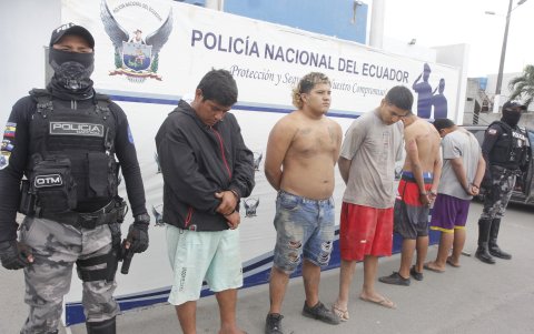 Varios detenidos por caso de secuestro en Durán.