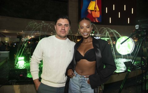 Juan Francisco Vásconez y Nayelhi González.