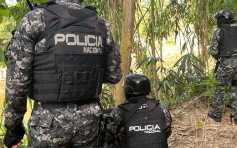 La Policía intervino en Puerto Limón.