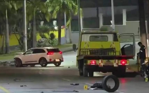 Carro que usaba Yuliano Salazar.