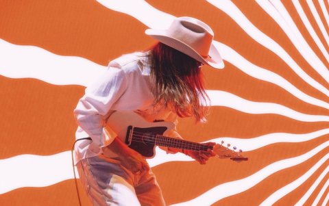 Carlos Sadness en concierto.