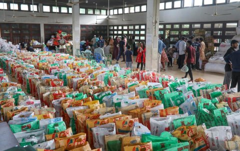 Las autoridades intentan asegurar la mayor cantidad de alimentos para hacer frente a la situación y atender a los afectados.