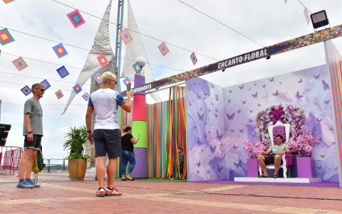 Espacio. El Malecón 2000 recibe visitas de manera recurrente.